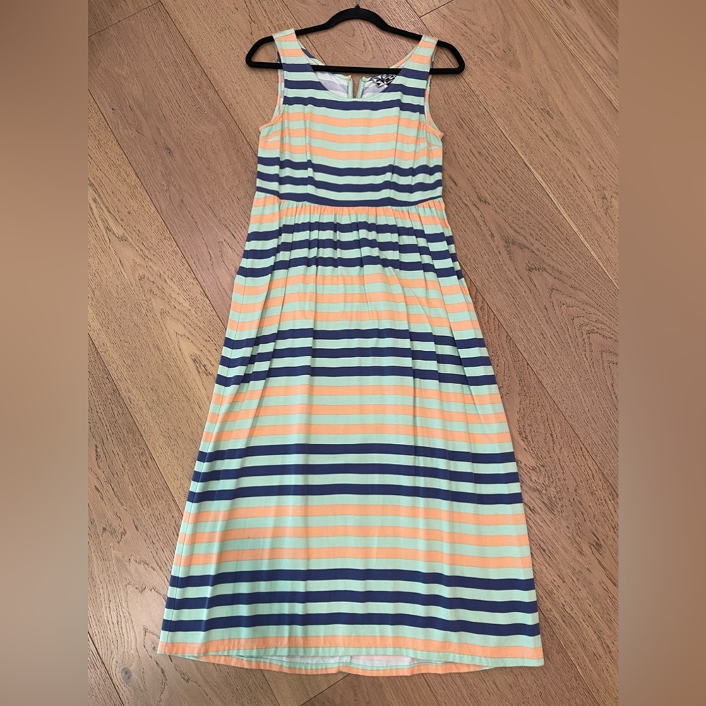 Colourful midi dress